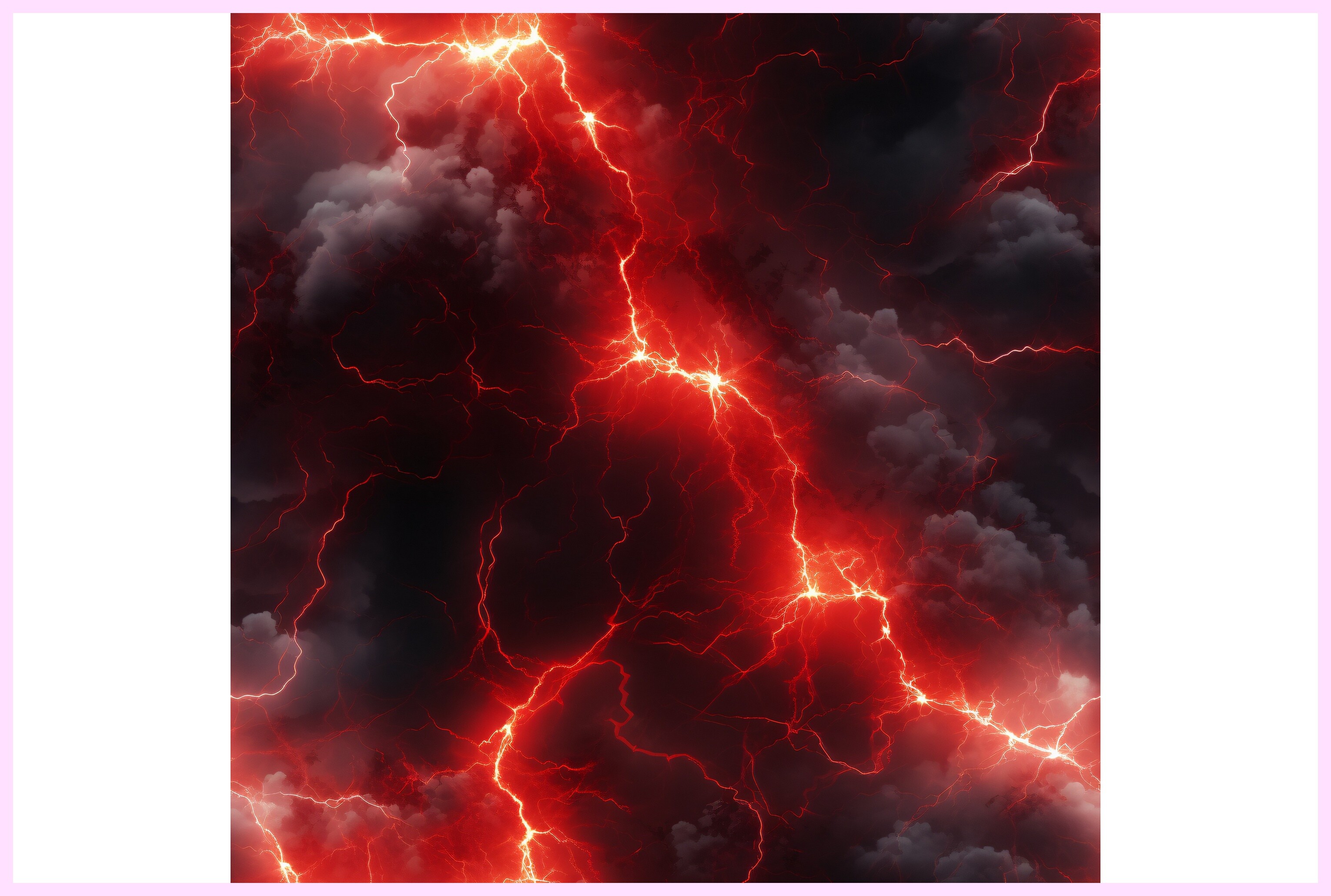 Storm Tunder Pattern Thunderstorm Seamless Pattern Graphic by Forhadx5 · Creative Fabrica