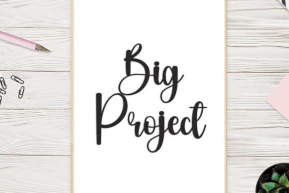 Book Disney Font - Preview 4
