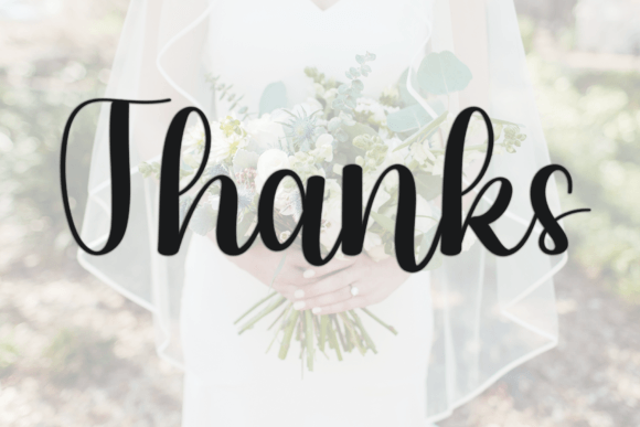 Bride Font - Preview 5