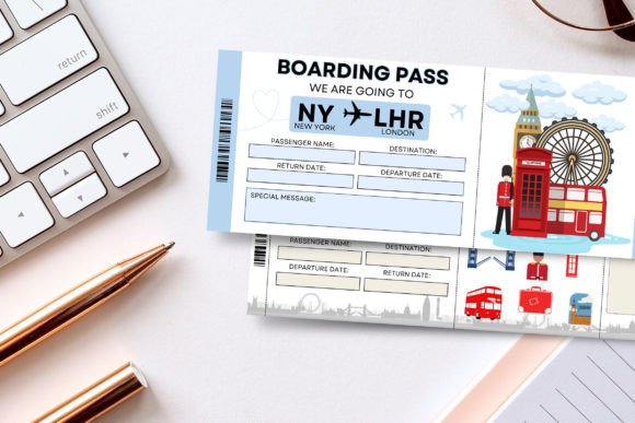 Digital LONDON Surprise Trip Gift Ticket