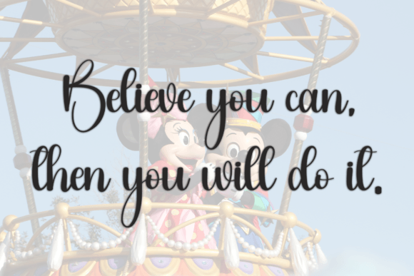 Disney Font - Preview 1