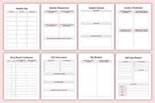 Editable Anxiety Journal Canva Template Graphic by KDP GALLERY ...