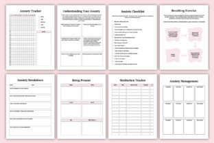 Editable Anxiety Journal Canva Template Graphic by KDP GALLERY ...