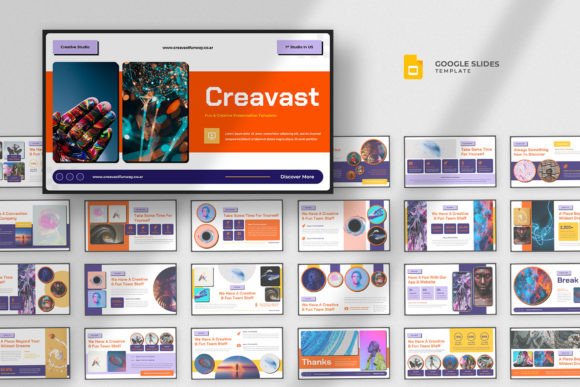 Fun & Creative Google Slides Template
