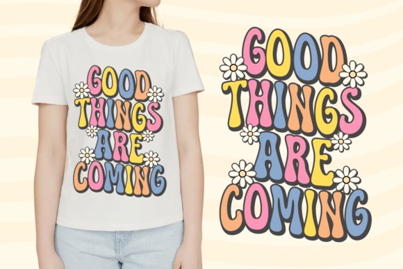 Groovy Summer Font PNG with transparent background - Preview 2