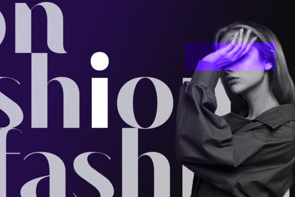 Modestic Display Font PNG with transparent background - Preview 3