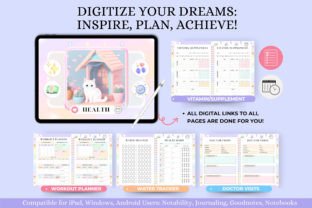 Undated Digital Planner Graphic by Tas Creative Studio · Creative Fabrica