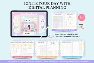 Undated Digital Planner Graphic by Tas Creative Studio · Creative Fabrica