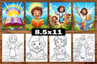300 Bible Coloring Pages for Kids - KDP Graphic by KDP PRO DESIGN ...