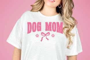 Coquette Dog Mom Mama Svg Png Pink Graphic by Svg Box · Creative Fabrica