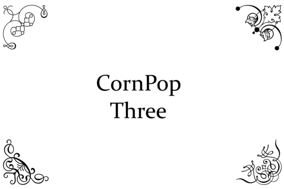 Cornpop Font - Preview 3