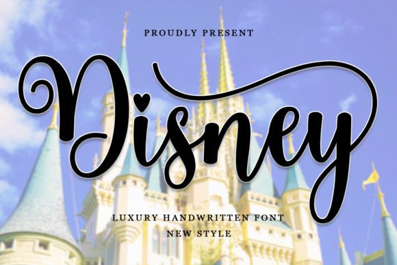 Disney Script & Handwritten Font By Letter Muray