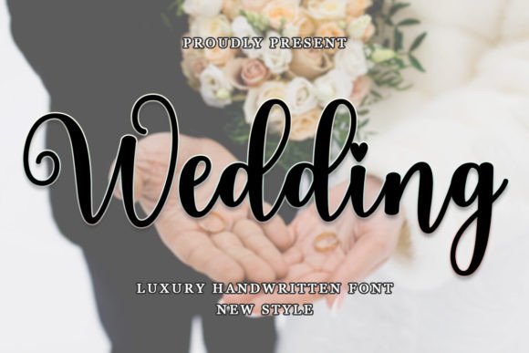 Wedding Font by Letter Muray