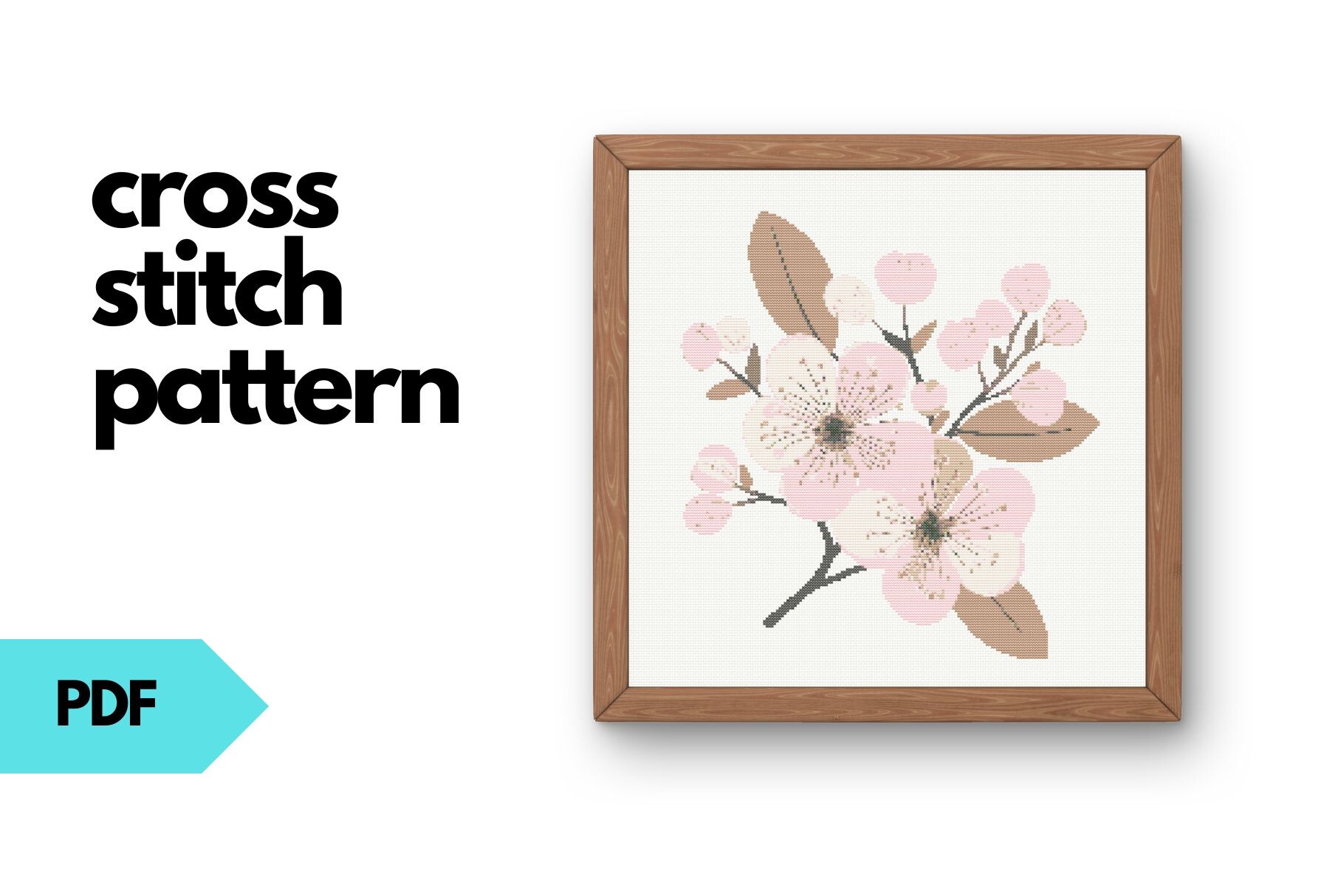 Yoga Panda Cross Stitch Pattern