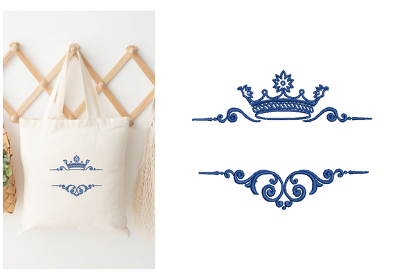 Crown Embroidery Designs