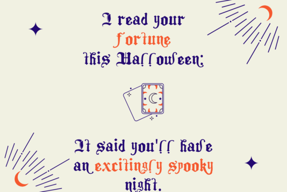 Gypsy Cards Font - Preview 3