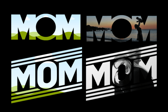 MOM Canva Frame Template