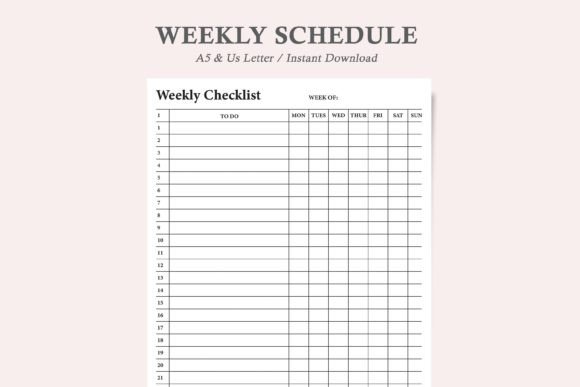Weekly to Do List,daily Weekly Planner