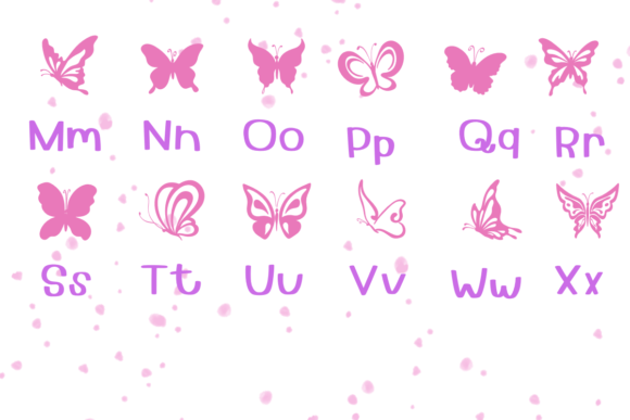 Butterfly Font - Preview 2