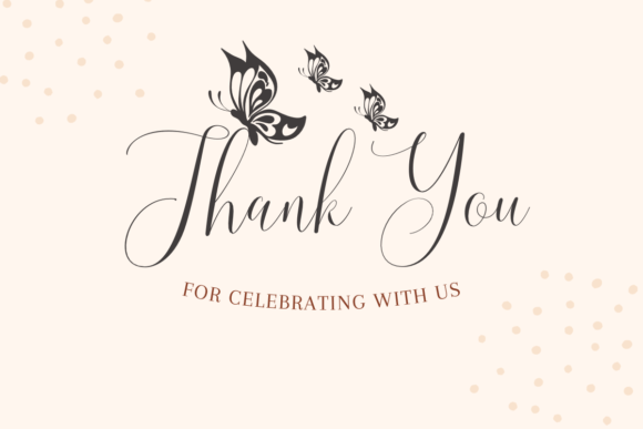 Butterfly Font - Preview 5