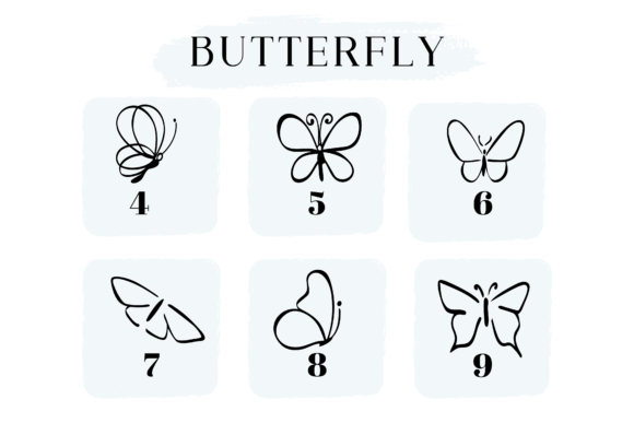 Butterfly Font - Preview 3