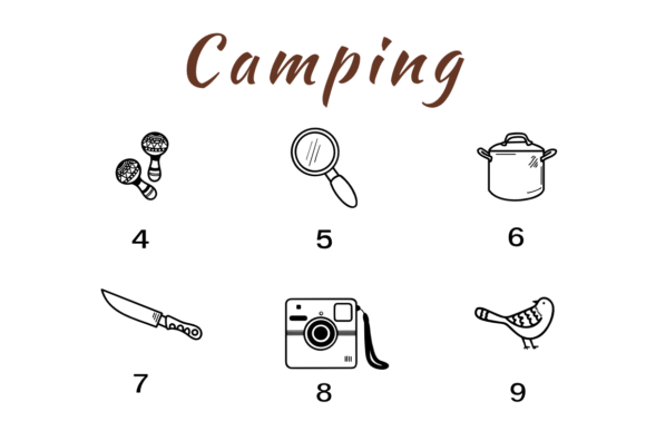 Camping Font - Preview 3