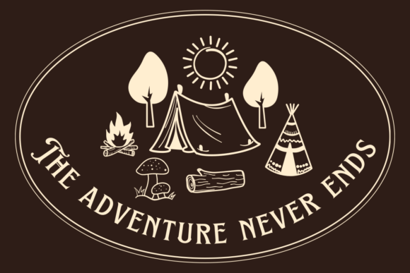Camping Font - Preview 4