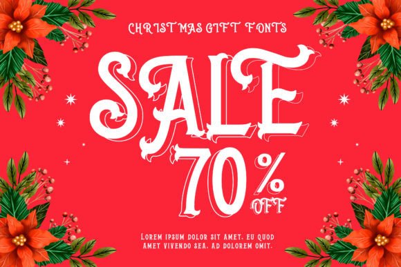 Christmas Gift Font - Preview 1