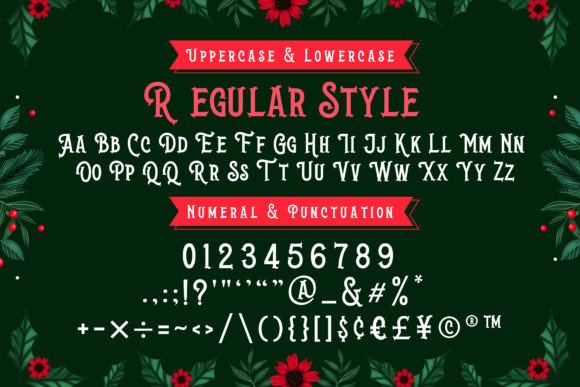 Christmas Gift Font - Preview 3