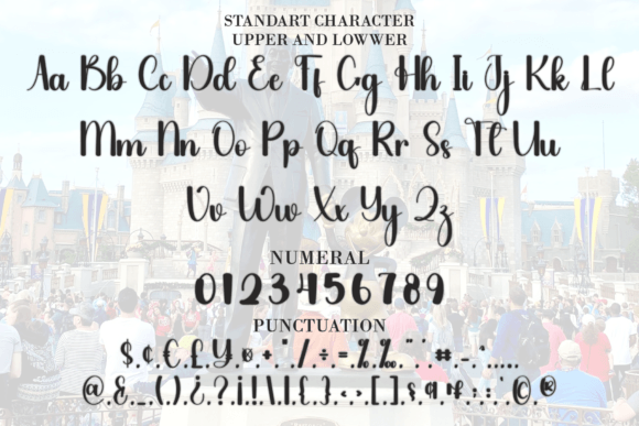 Disneyland Font - Preview 5