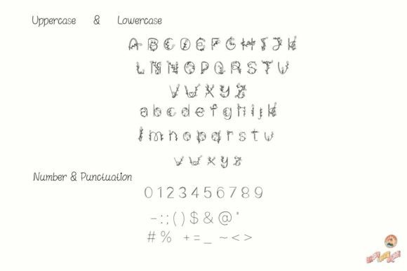 Floral Sweet Font - Preview 4