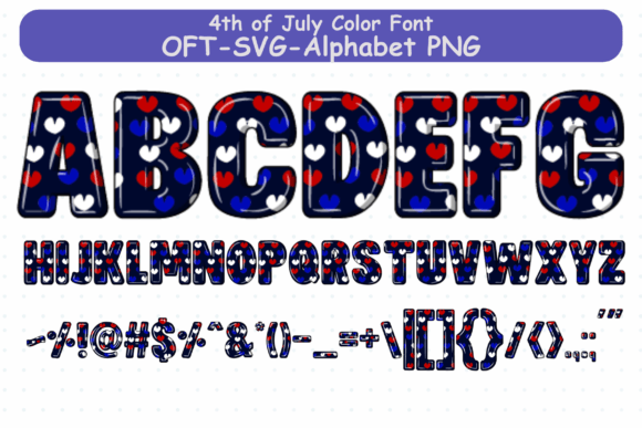 4th of July Font - Preview 1