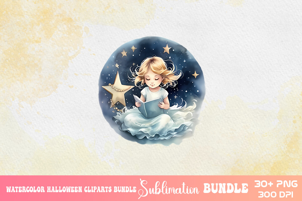 Cute Little Fairy Clipart Graphic by Nutty Creations · Creative Fabrica