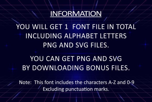 Neon Purple Font PNG with transparent background - Preview 4