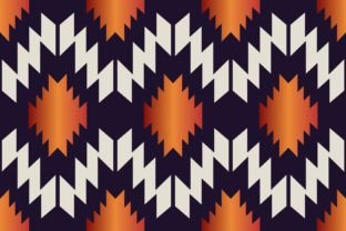 Southwestern Colorful Geometric Pattern