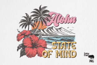 Vintage Summer Beach Sublimation Bundle Graphic by Lazy Cat · Creative ...