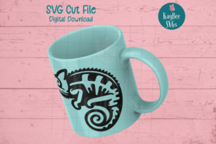 Chameleon SVG Cut File Graphic by KayBeeSVGs · Creative Fabrica