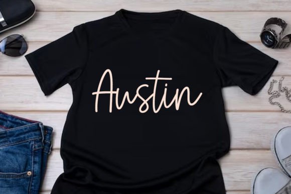 Riley Declan Font PNG with transparent background - Preview 5
