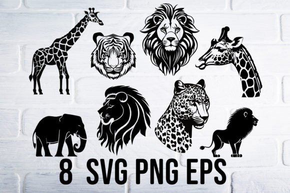 Animal Icon Svg Png, Animal Clipart Graphic by Anny White · Creative ...