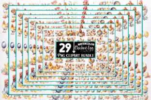 Watercolor Chicken PNG Clipart Bundle Graphic by DESIGN STORE ...