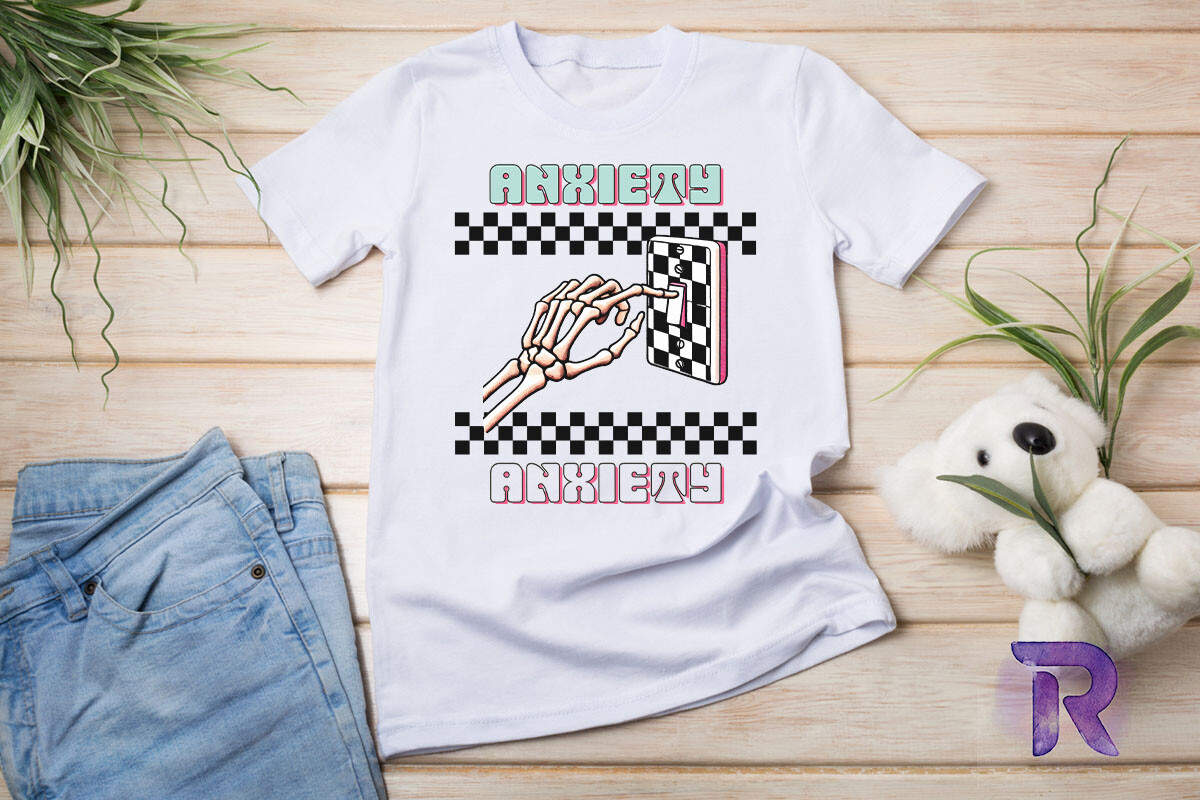 Anxiety on Mental Health Sublimation PNG Graphic by Revelin · Creative ...