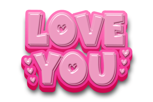 Love Smile Font PNG with transparent background - Preview 3