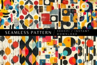 Modern Chic Seamless Patterns Graphic by Inknfolly · Creative Fabrica