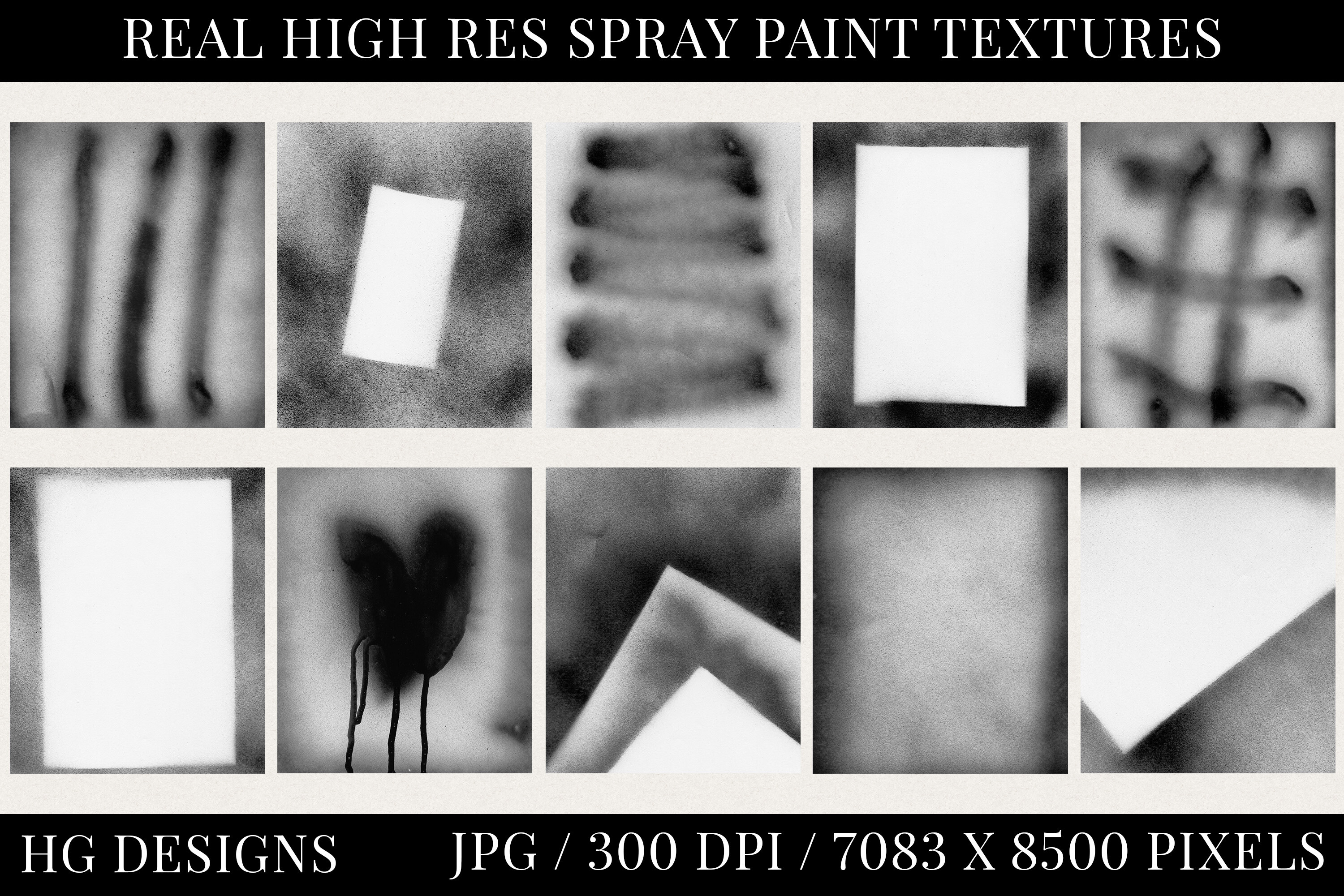 Spray Texture Rendering Spray Paint Textures Graphic by HG Designs · Creative Fabrica