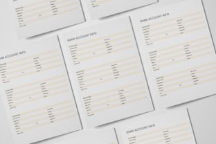 Bank Account Information Tracker Graphic by Rakib Chowdhury · Creative ...