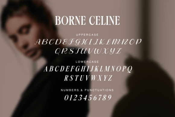 Borne Celine Font - Preview 3