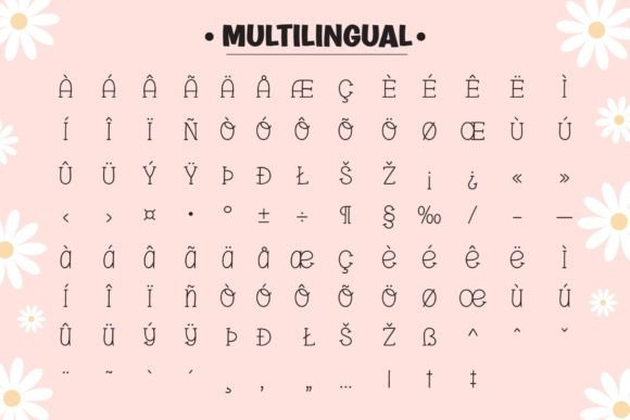 Fox Daisy Font - Preview 6