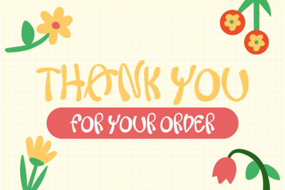 Hello Spring Butterfly Font - Preview 3