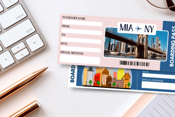Printable New York Surprise Trip Gift