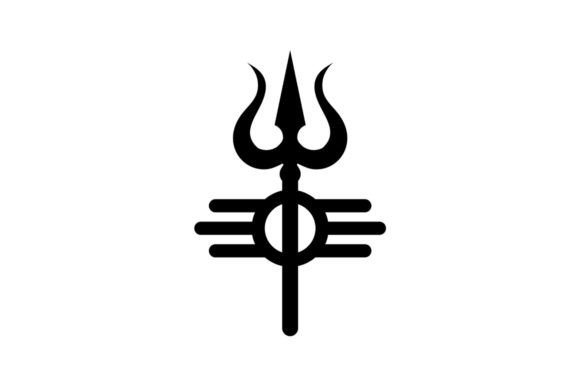 Shiva Trishul Symbol Icon